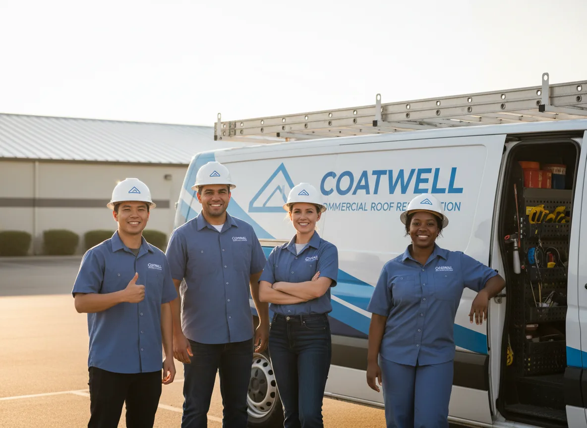 Commercial roof coating company in Cottonton, AL